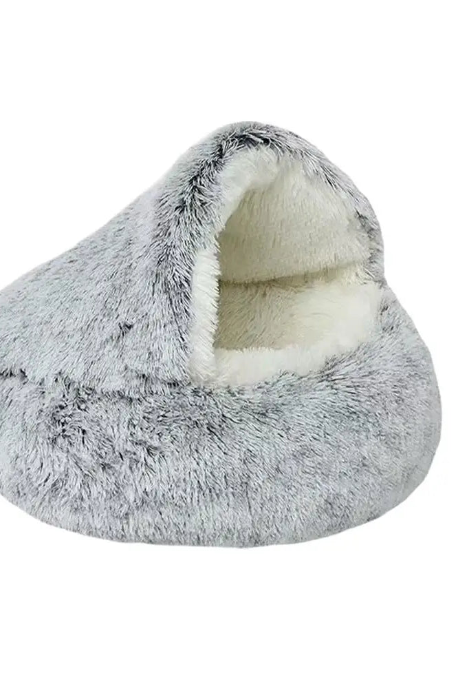 SnuggleNest Luxury Calming Cat Bed