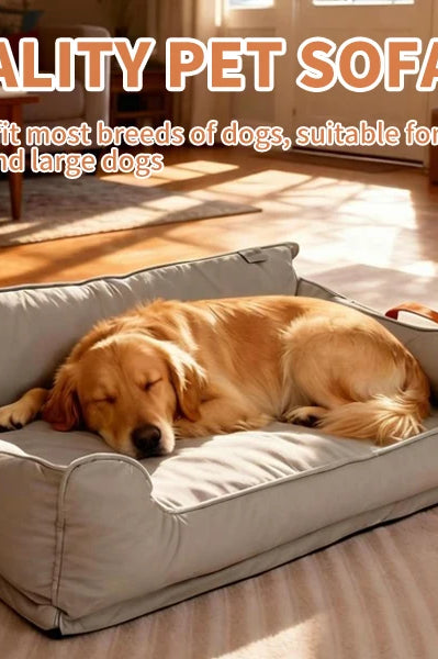 Large Dog Bed Leather Soft Plush Donut Snuggly Warm Cozy Pet Mat for S