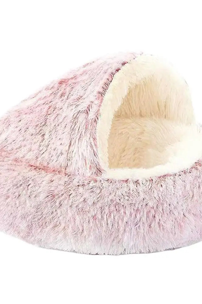 SnuggleNest Luxury Calming Cat Bed