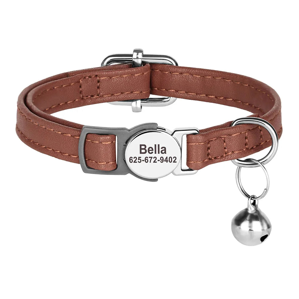 Personalized Engraved Cat Collar