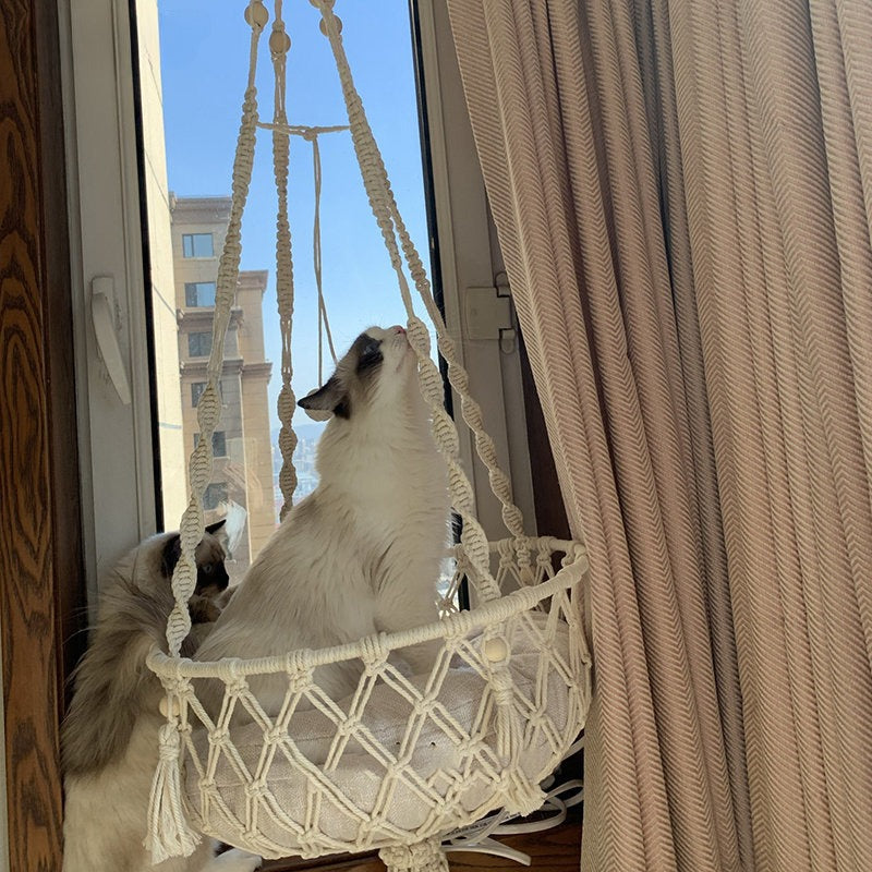 Luxury Hanging Cat Hammock