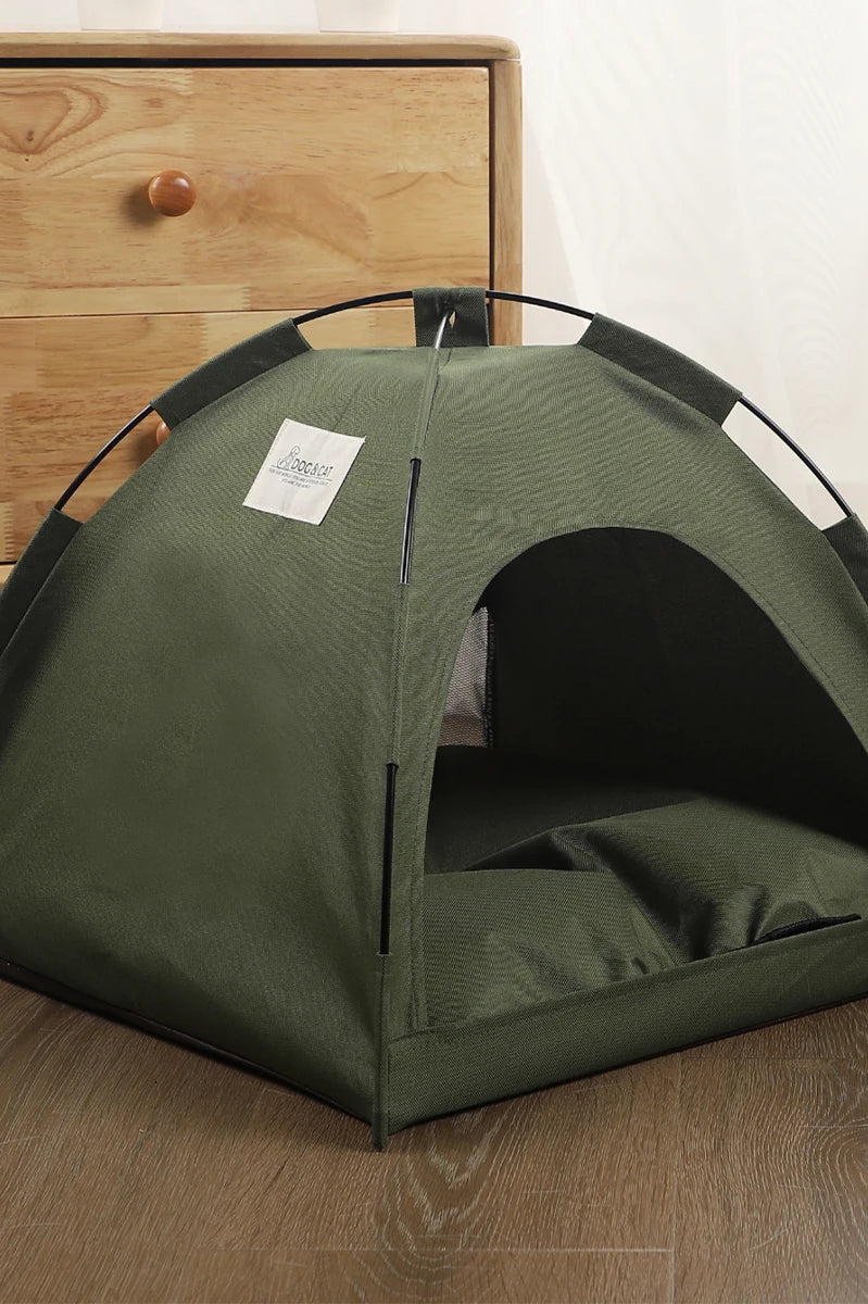 Pet Tent Bed for Cats Cozy Winter Cat House
