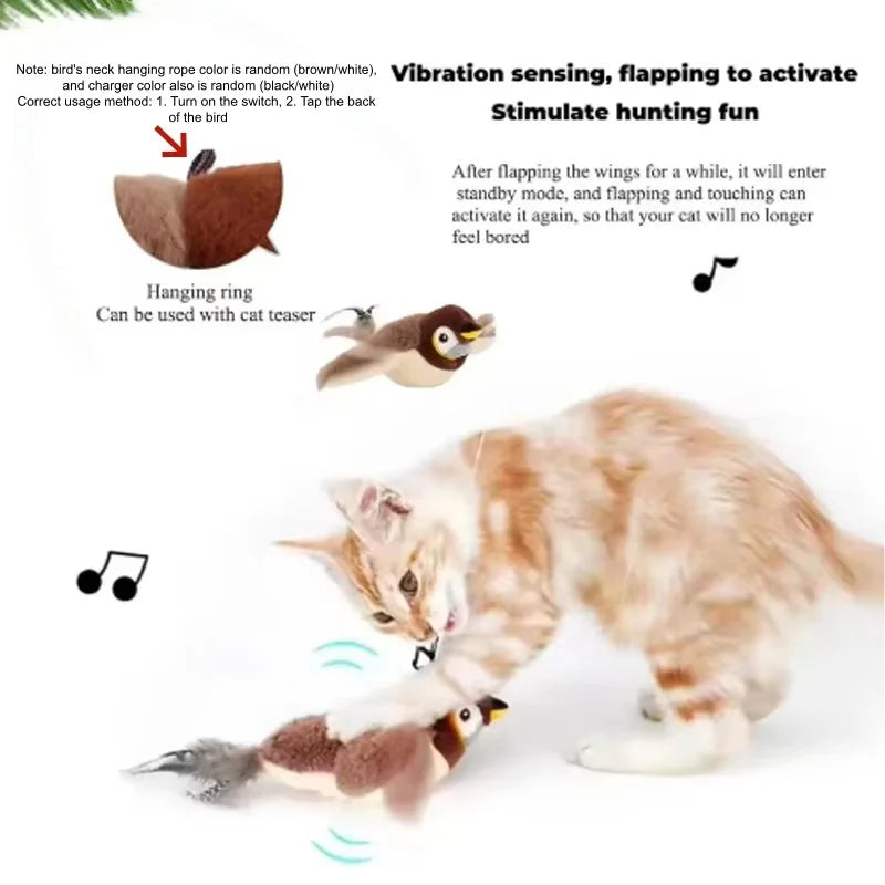 HappyPaws Chirping Bird Toy