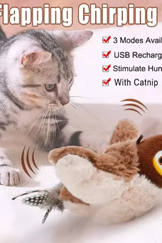 HappyPaws Chirping Bird Toy