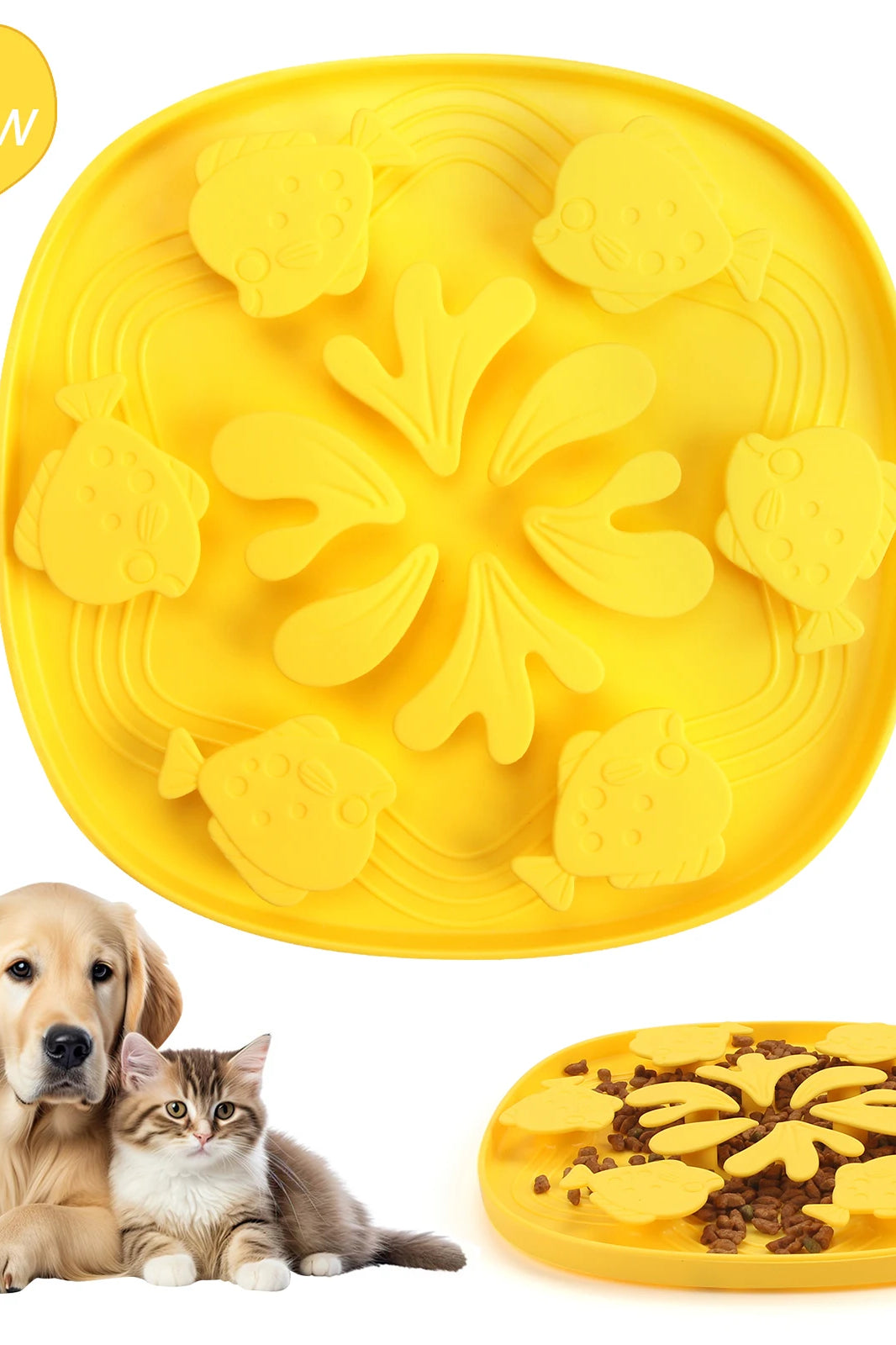 Slow Feeder for Dogs & Cats