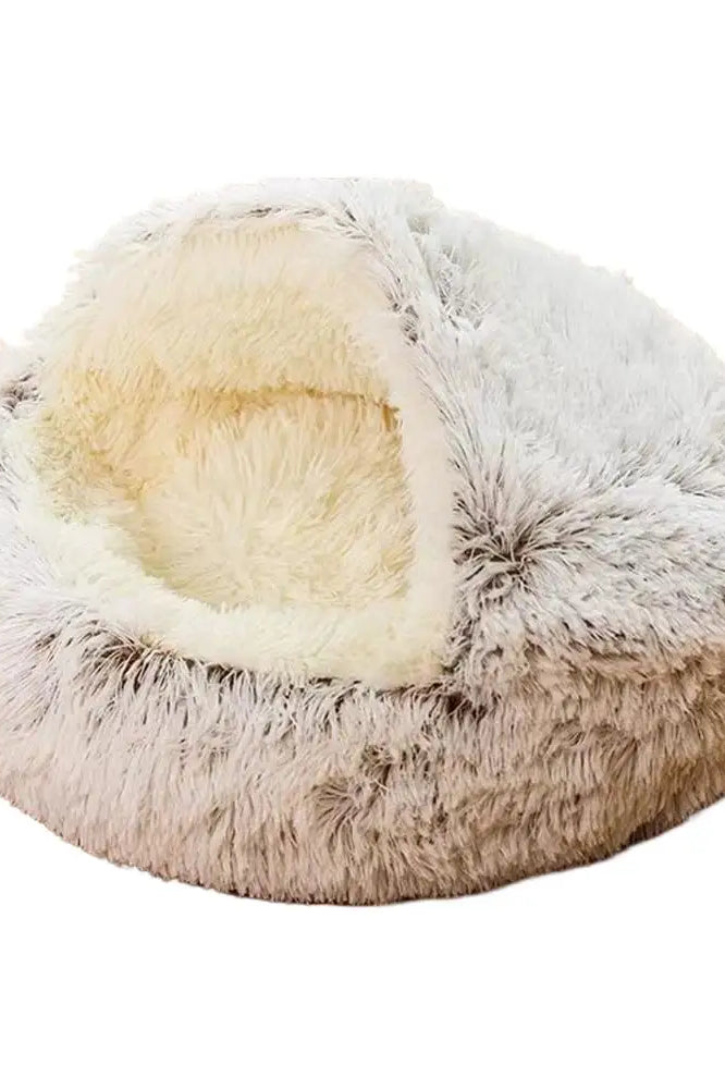 SnuggleNest Luxury Calming Cat Bed