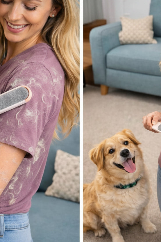 Pet Hair Remover Brush reusable fur removal tool