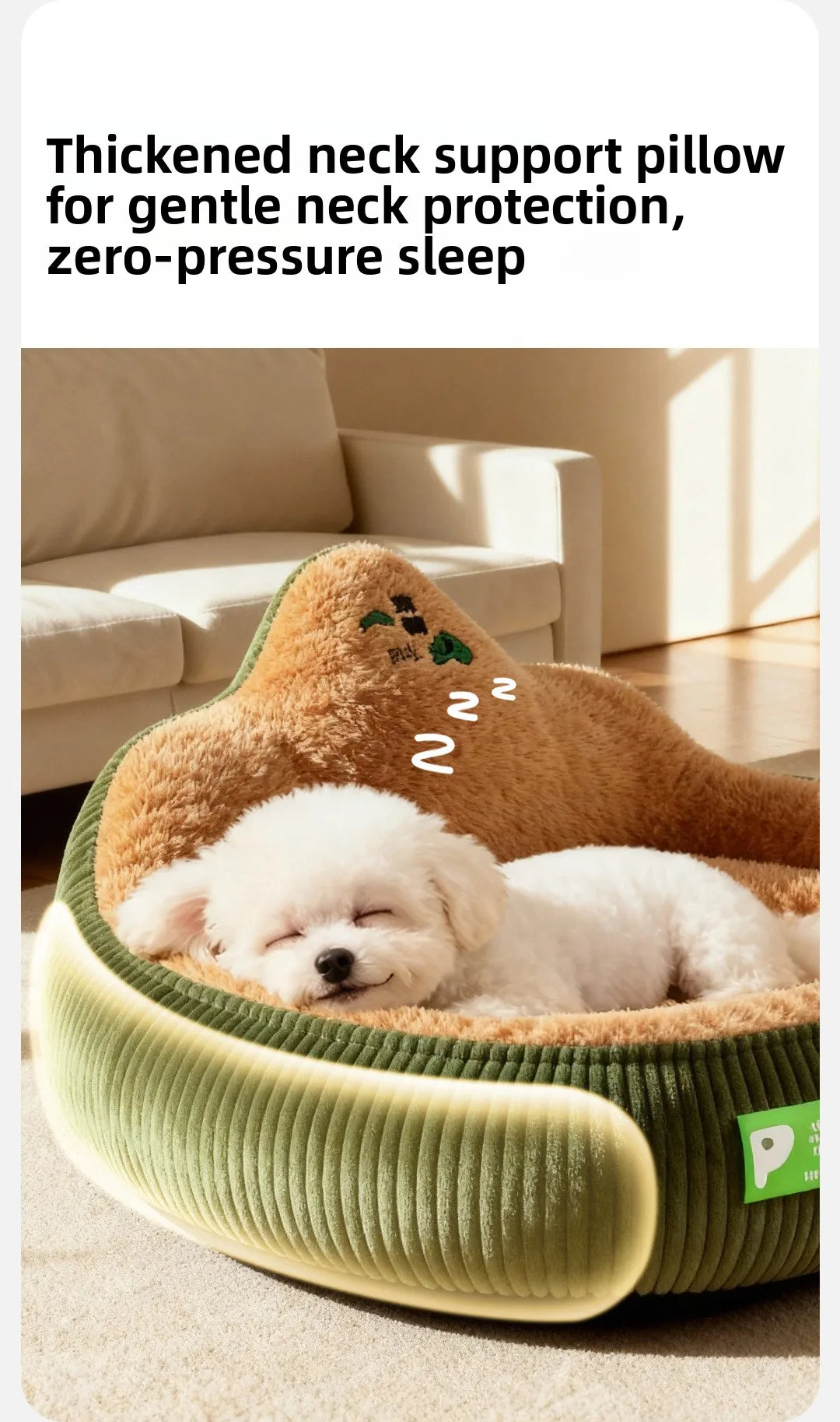 luxury pet bed PawNook™ CloudNest Luxury Pet Bed