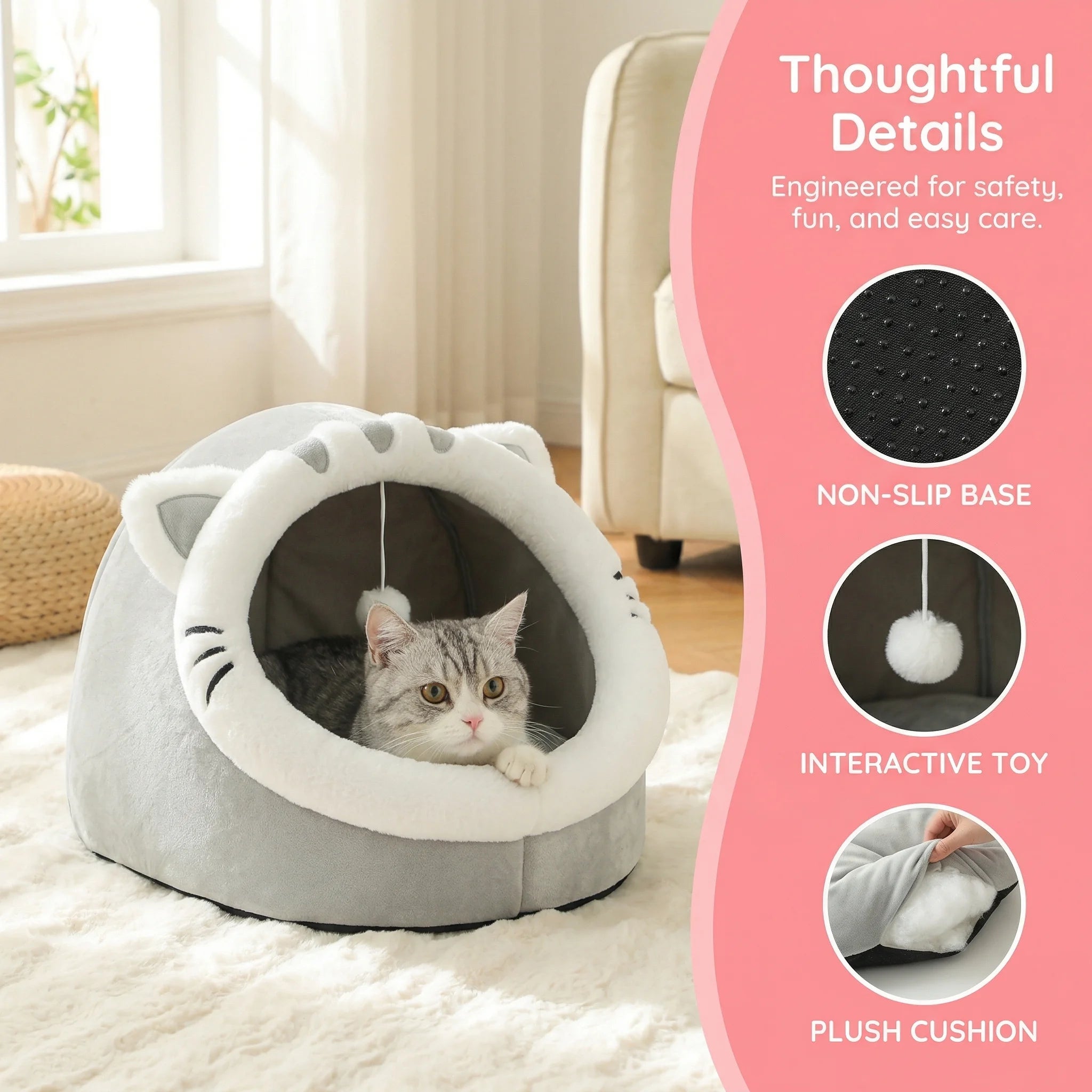 PawNook Luxury Cat Hideaway