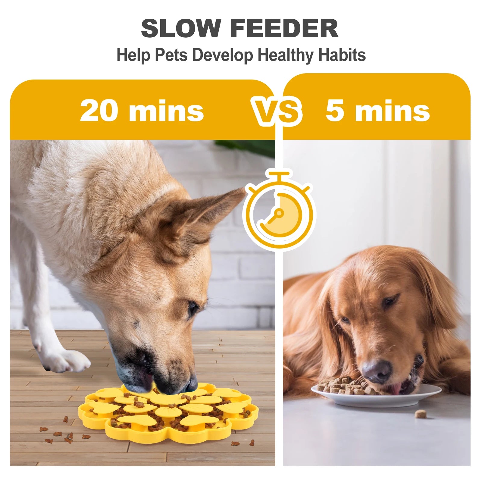 Slow Feeder for Dogs & Cats