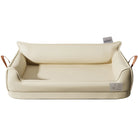 Large Dog Bed Leather Soft Plush Donut Snuggly Warm Cozy Pet Mat for S