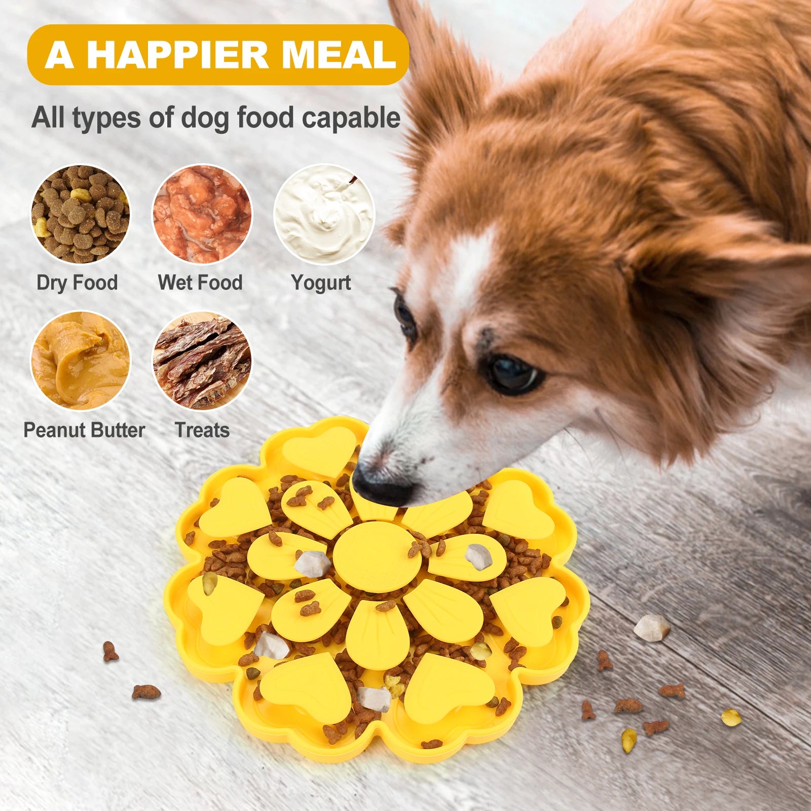 Slow Feeder for Dogs & Cats
