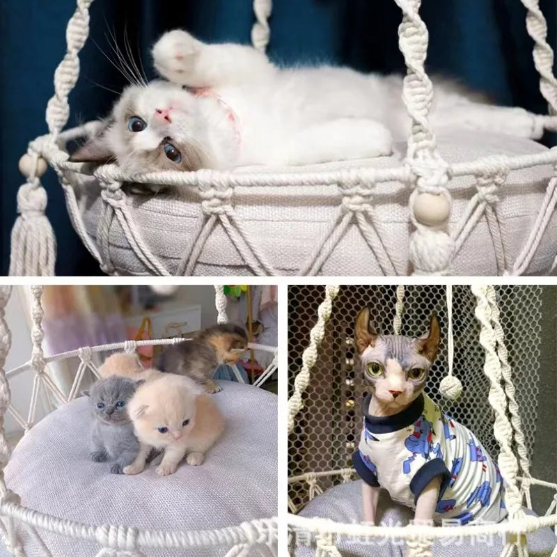 Luxury Hanging Cat Hammock