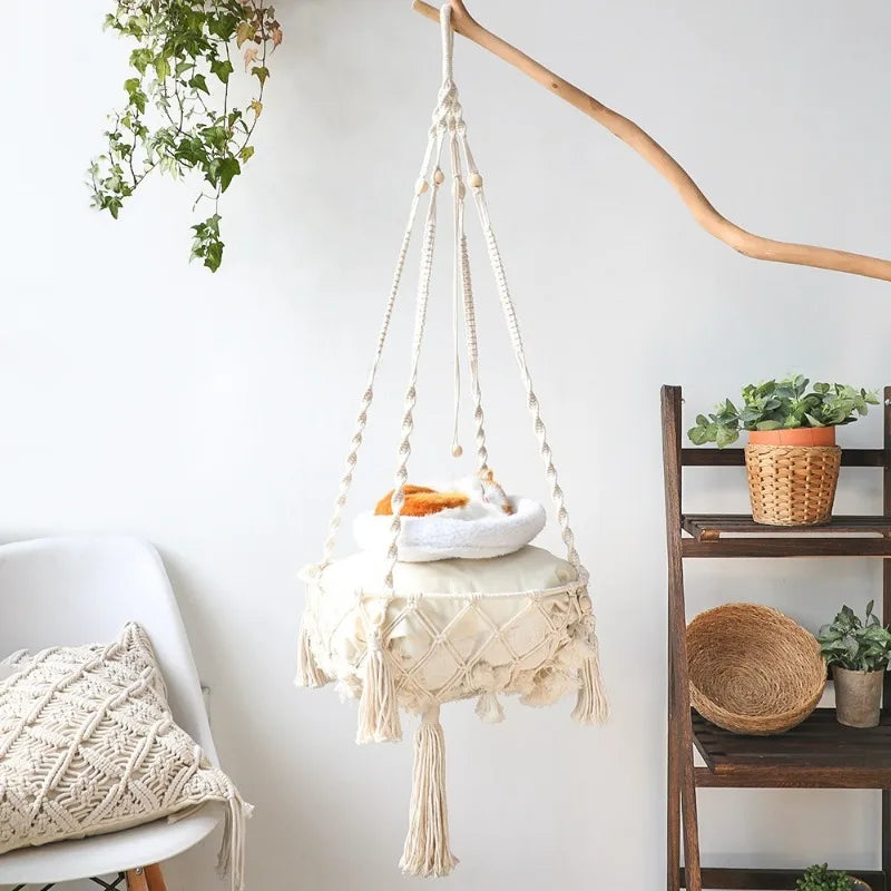 Luxury Hanging Cat Hammock
