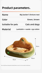 luxury pet bed PawNook™ CloudNest Luxury Pet Bed