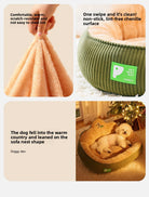 luxury pet bed PawNook™ CloudNest Luxury Pet Bed
