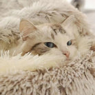 SnuggleNest Luxury Calming Cat Bed