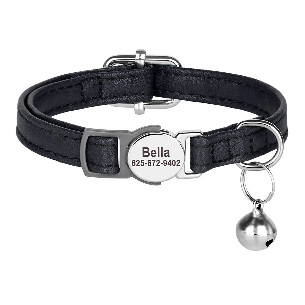 Personalized Engraved Cat Collar