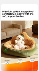 luxury pet bed PawNook™ CloudNest Luxury Pet Bed
