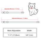 Personalized Engraved Cat Collar