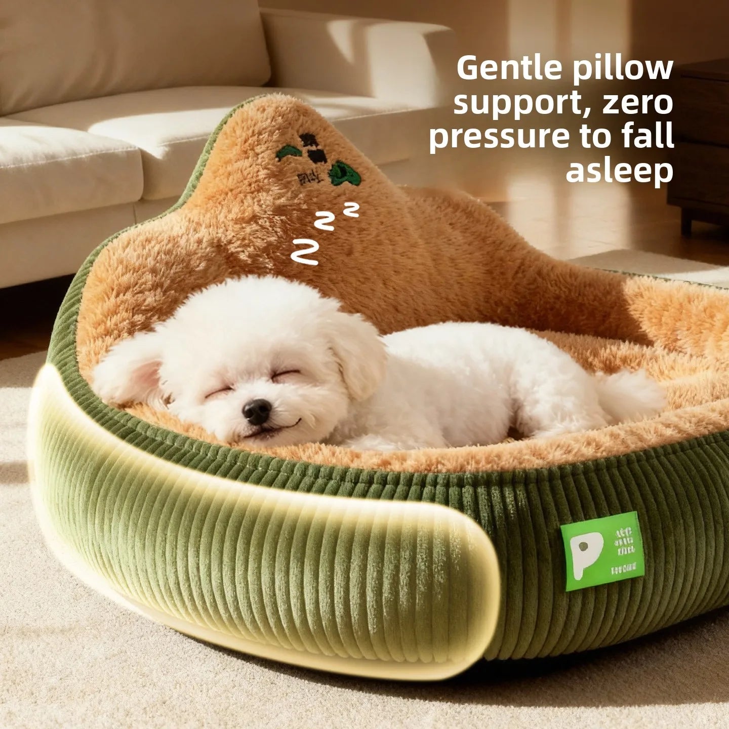 luxury pet bed PawNook™ CloudNest Luxury Pet Bed