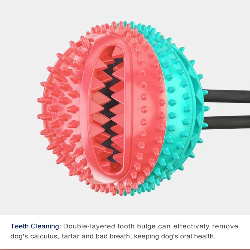 Interactive Dog Toy with Suctiyon Cup Strong & Fun Training To
