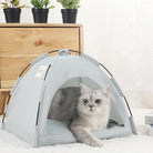 Pet Tent Bed for Cats Cozy Winter Cat House