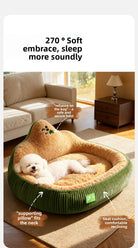 luxury pet bed PawNook™ CloudNest Luxury Pet Bed