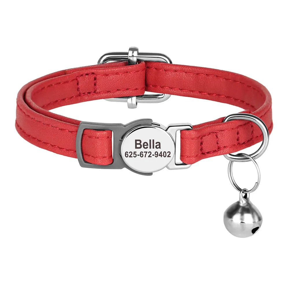 Personalized Engraved Cat Collar