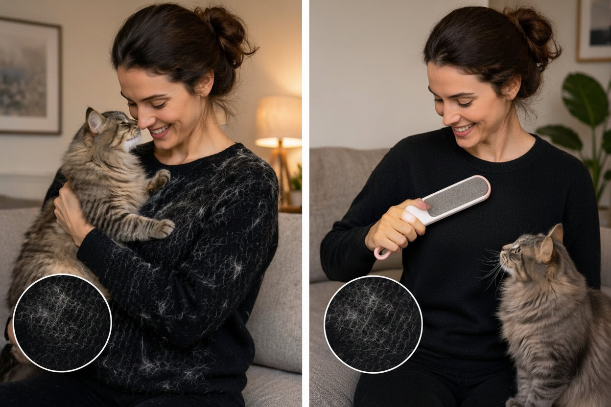 Pet Hair Remover Brush reusable fur removal tool